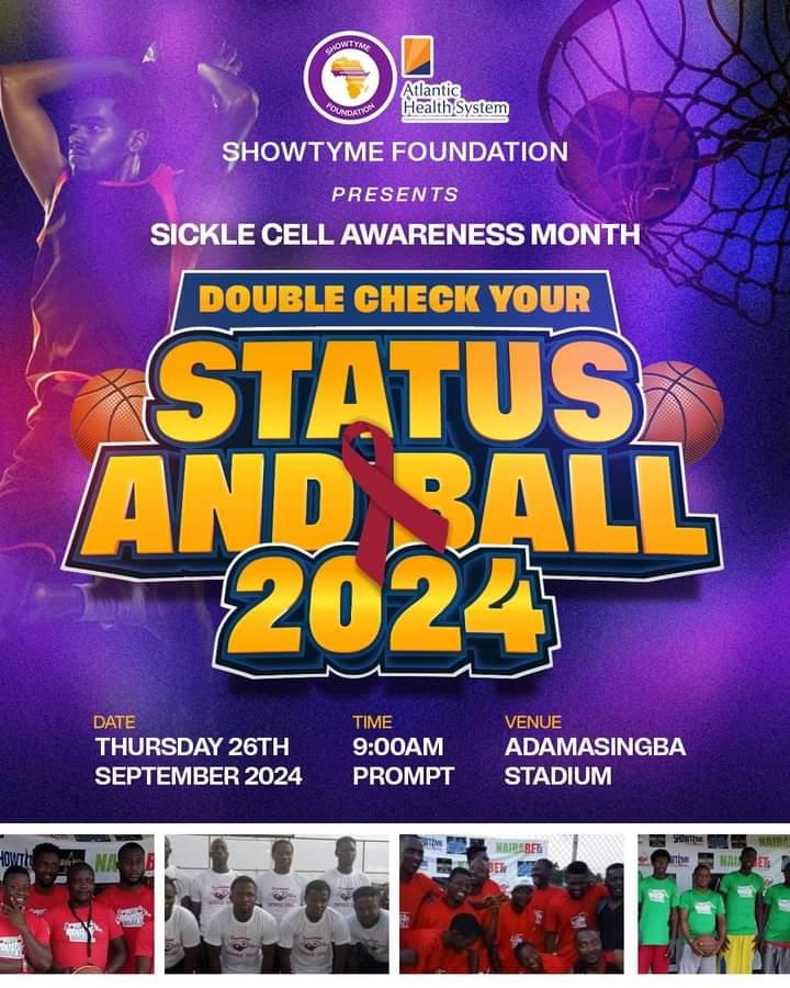 Showtyme Foundation to host sickle cell awareness programme in Ibadan 