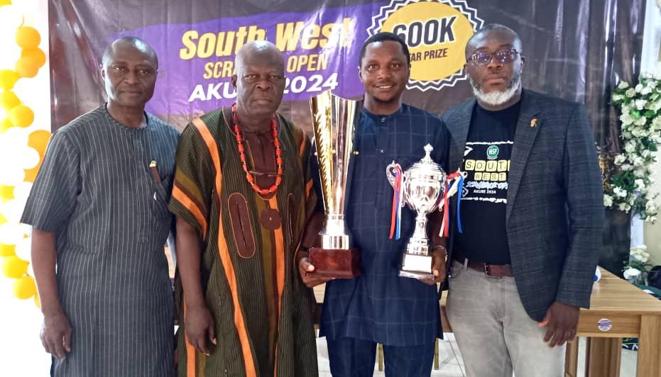 Ayedun wins 3rd NSF South-west Scrabble&nbsp;title