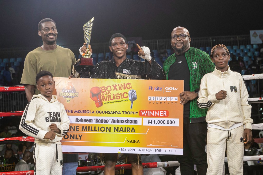 Badoo wins N1m Best Boxer Prize at GOtv Boxing Night&nbsp;32