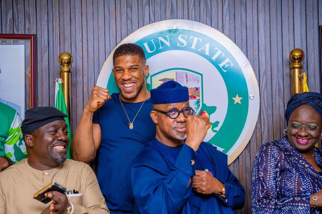 Ogun State names new boxing hall after Anthony&nbsp;Joshua