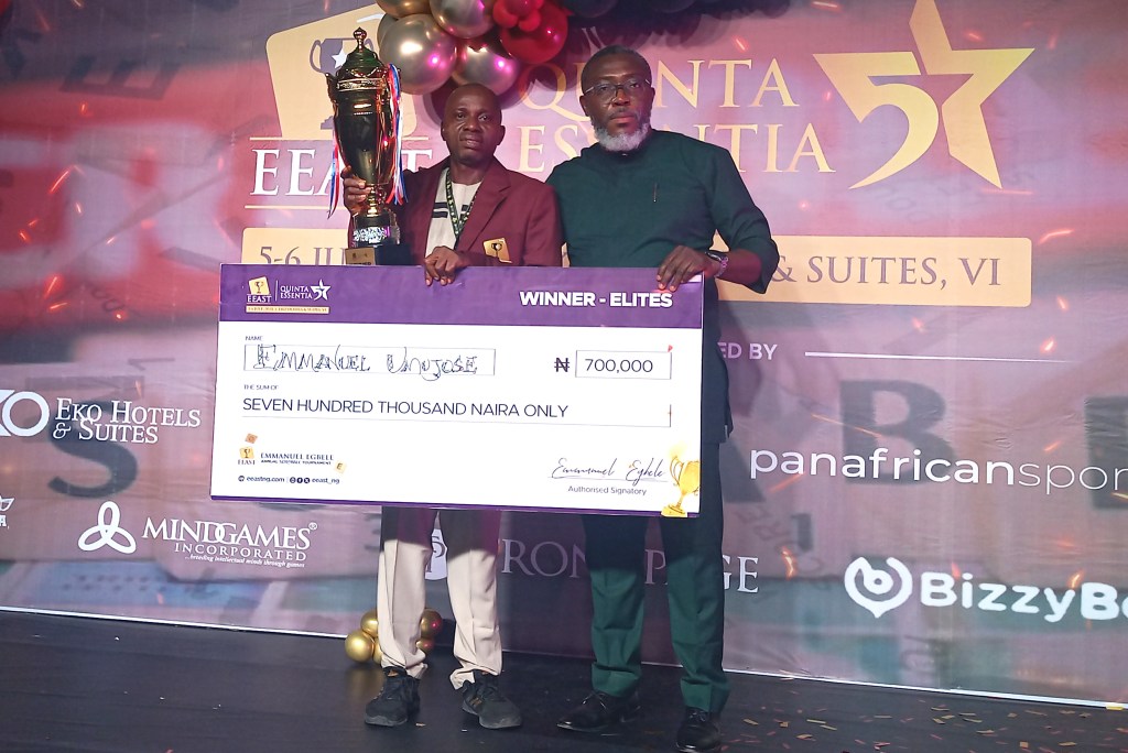 Scrabble: Umujose, Afolayan, Ishekwene win big at EEAST ‘Quinta&nbsp;Essentia’