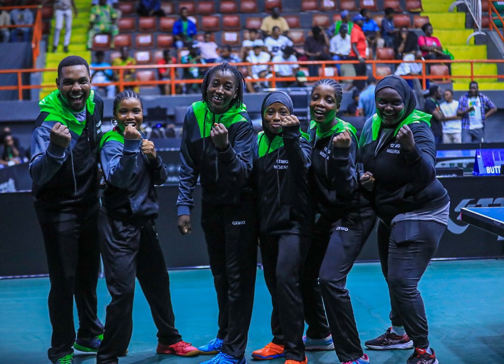 Nigeria reclaims title at 2025 ITTF Africa West Regional&nbsp;Championships