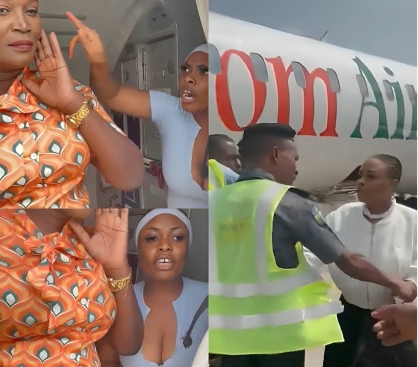 Ibom Air identifies unruly lady as Comfort, places ban on&nbsp;her