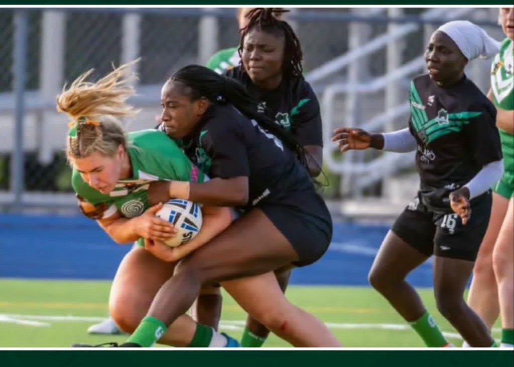 Nigeria’s Green Falcons to square up against giants Fiji in Women’s Rugby League World Series finals on&nbsp;Sunday