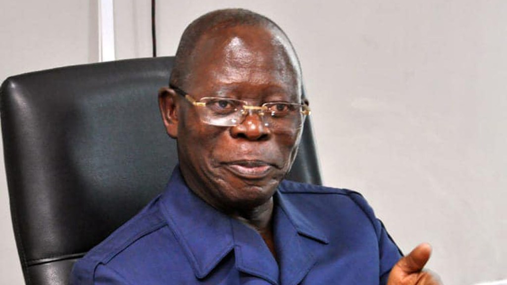 Oshiomhole: Behold the 13th disciple of Christ
