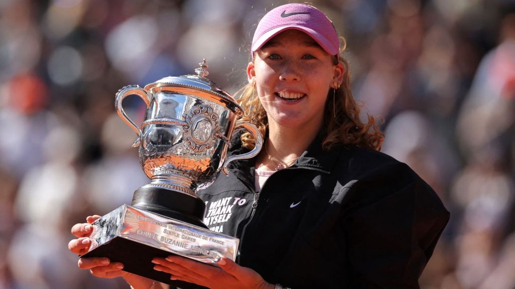 French Open: Teenager Mirra Andreeva claims first Grand Slam title